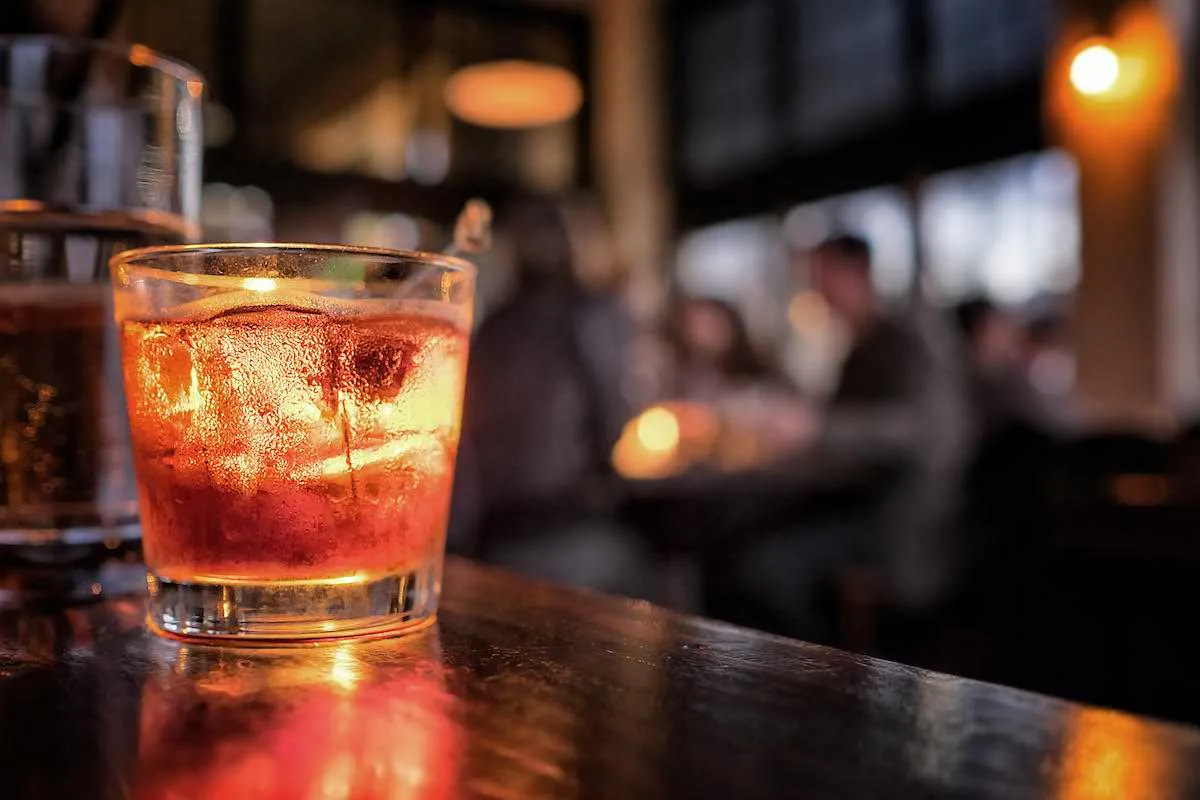 HAPPY HOUR! Two draft or well drinks for only $9